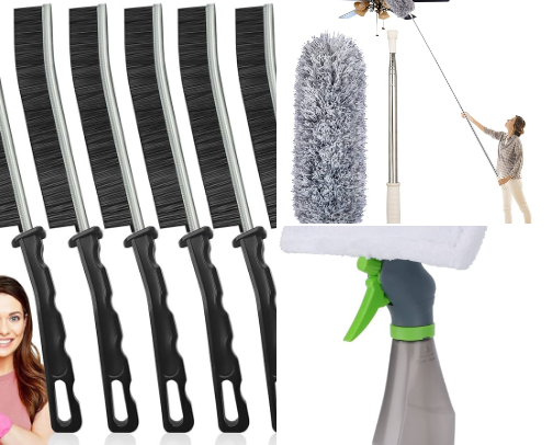 Cleaning products 🫧 cover photo collage