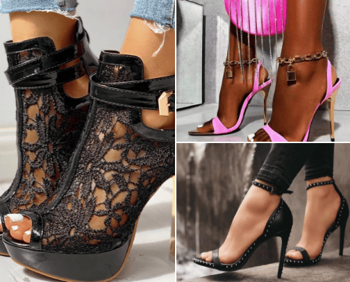 Shoes / Heels cover photo collage