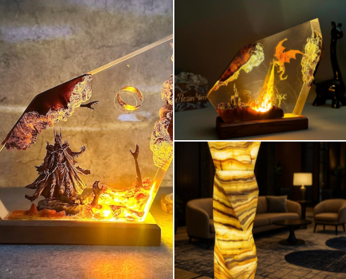 Aesthetic Lamp cover photo collage