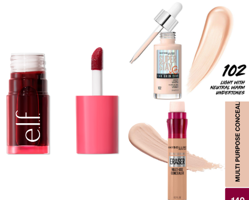 Great makeup products under 20$ cover photo collage