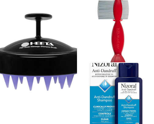 Scalp Psoriasis Hair Care cover photo collage