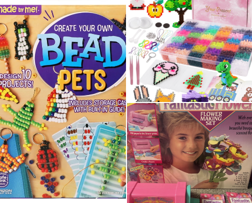 The Best Craft Kits from the '90s and Y2K cover photo collage