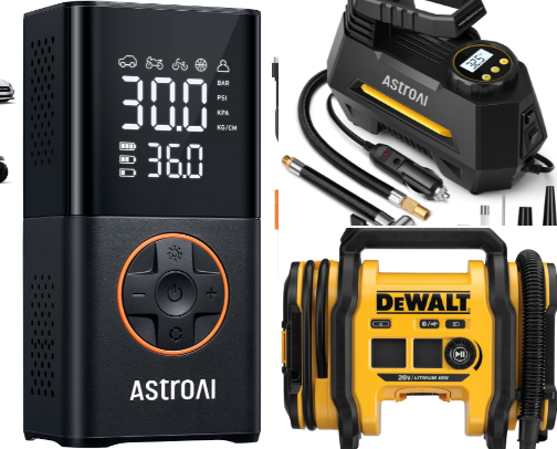 Top 10 Portable Tire Inflators to Buy cover photo collage