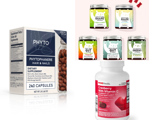 supplements 💊 cover photo collage