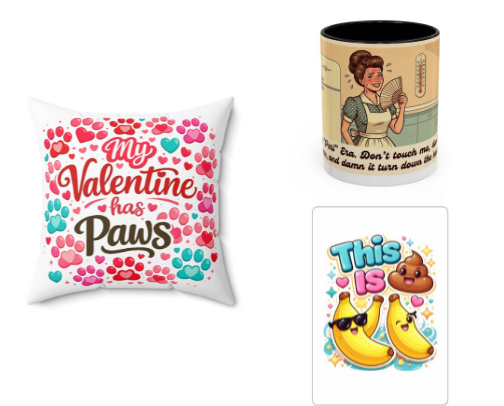 My Etsy Store cover photo collage