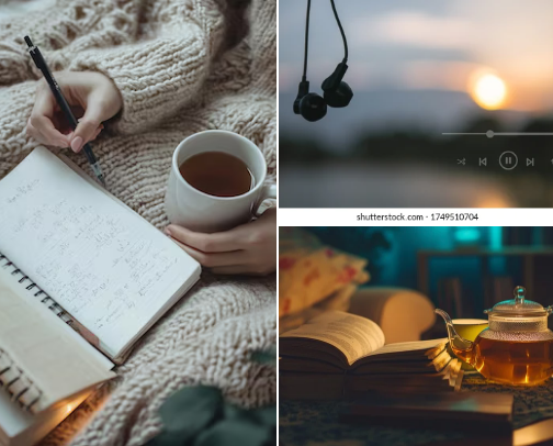 Embracing the Soft Life, One Peaceful Habit at a Time cover photo collage