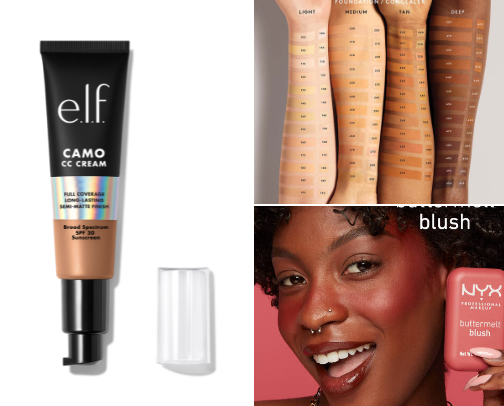 A peek 👀 inside my makeup bag cover photo collage