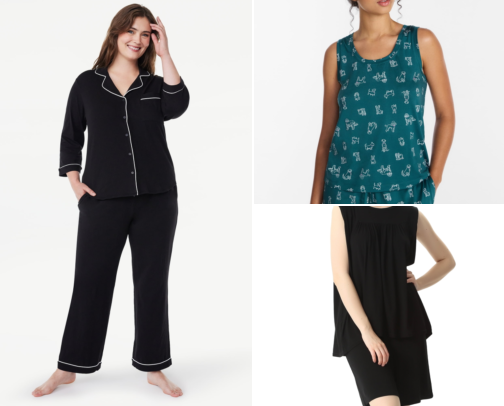 Top 10 Women's Pajama Sets cover photo collage