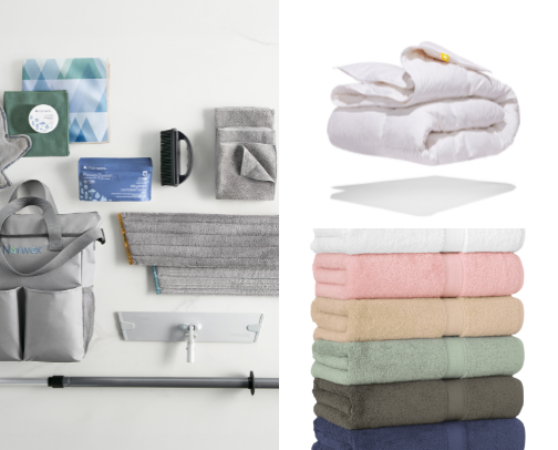 Cozy Corners and Fresh touches cover photo collage