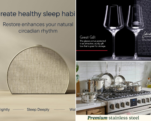 Wedding Registry Must Haves cover photo collage