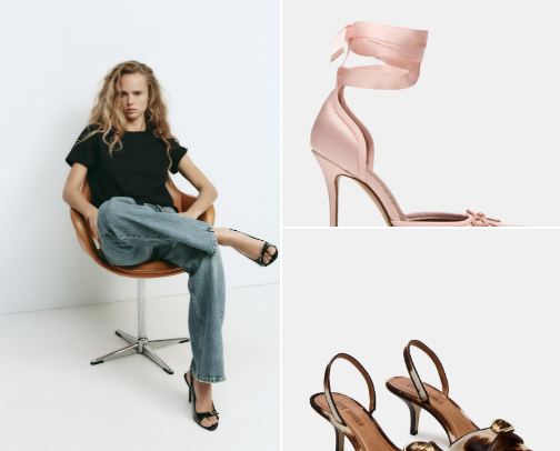 “Every pair tells a story.” Shoes that elevate your style. cover photo collage