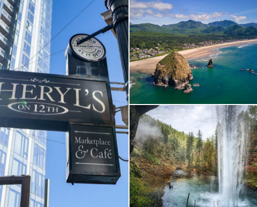 Oregon Trip Places to Go cover photo collage