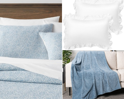 🩵 Pretty in Blue: Bedroom Must-Haves cover photo collage