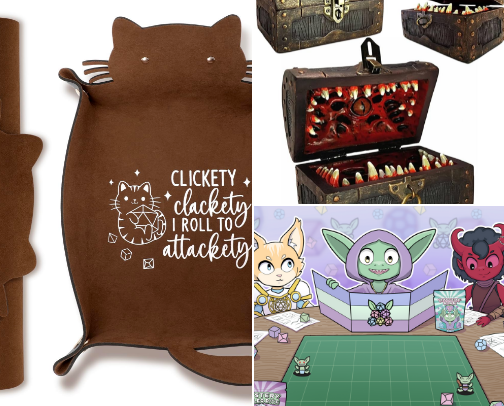 D&D players recommendations cover photo collage