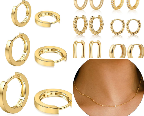 Rich Girl Energy on a Real Girl Budget ✨ Affordable Luxury Jewelry Finds cover photo collage