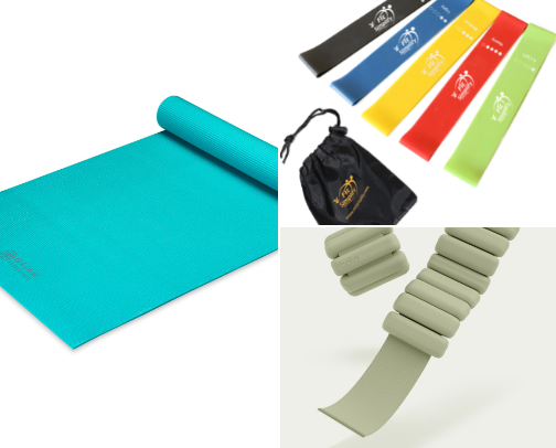 Essential Gear to Crush Your Wellness Goals at Home cover photo collage