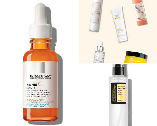 Korean Skincare & beauty cover photo collage