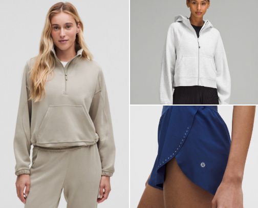 Lululemon favorites cover photo collage
