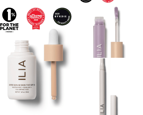 ILIA beauty cover photo collage