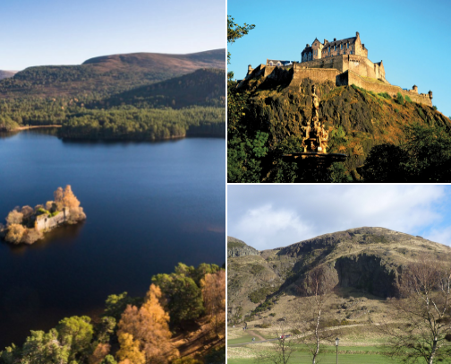 And I thought Scotland was just a place of Castles. cover photo collage