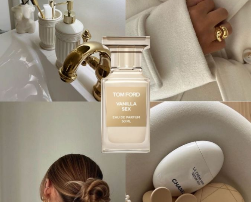 Parfum cover photo collage