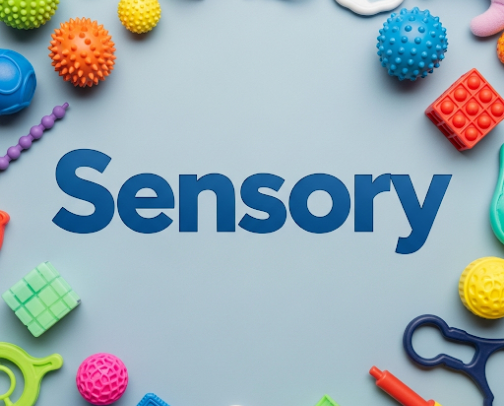Sensory Toys/Items cover photo collage