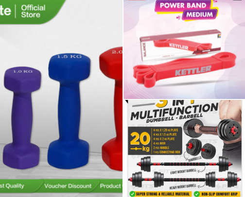 Build Your Strength: Must-Have Gym Gear for Home Workouts cover photo collage
