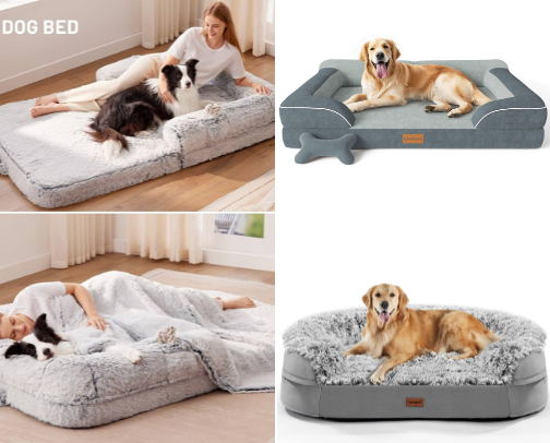 Dog essentials we use and love! cover photo collage