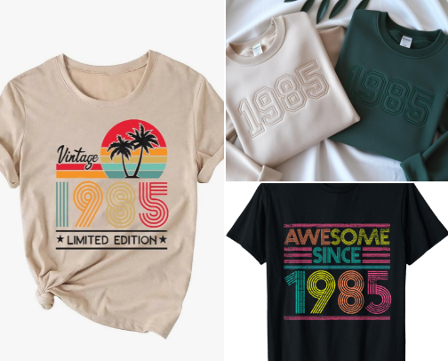 Born in 1985: Fashion Finds cover photo collage