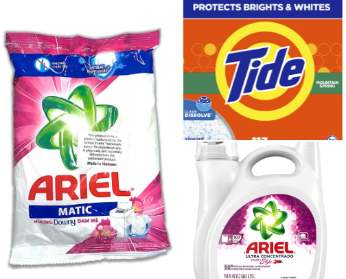 Laundry Products cover photo collage
