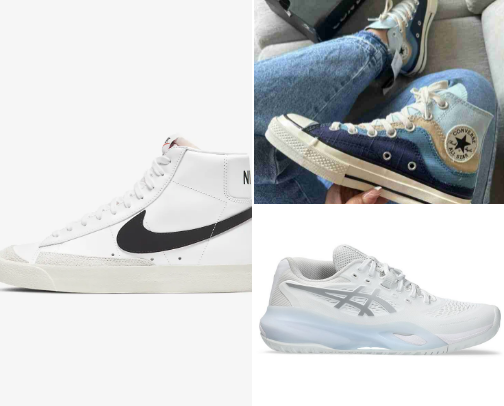 Sneakers cover photo collage