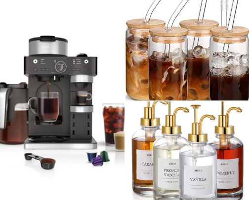 Home Brew Vibes- Coffee at Home cover photo collage