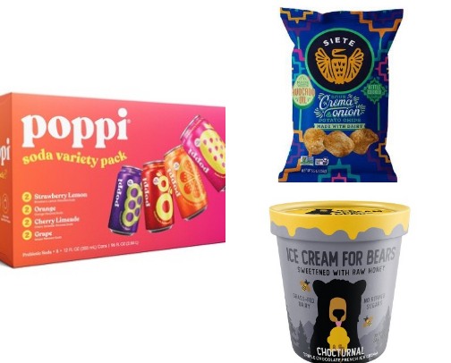 GF & Low/No Sugar Alternative Foods & Snacks cover photo collage