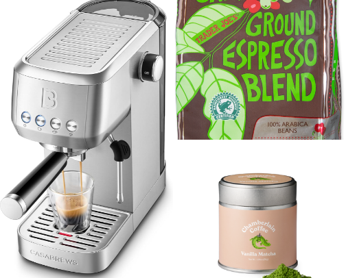 what's on my tea/coffee cart! cover photo collage