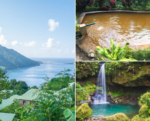 Dominica The Nature Isle cover photo collage