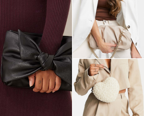 ASOS bags cover photo collage