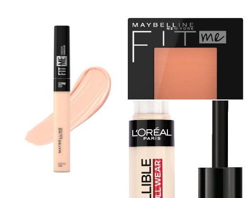 my HOLY GRAILS of makeup as a baddie on a budget cover photo collage