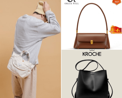 "Chic & Trendy: The Most Beautiful Women's Bags You Need Right Now" cover photo collage