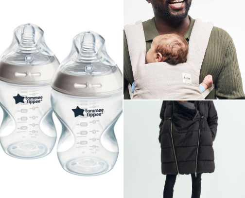 Baby stuff /maternity recommendations cover photo collage