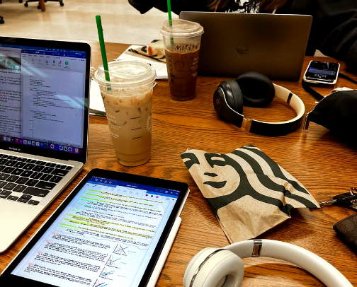 College girl bag essentials📌 cover photo collage