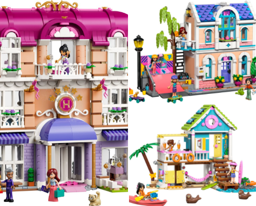 lego friends cover photo collage