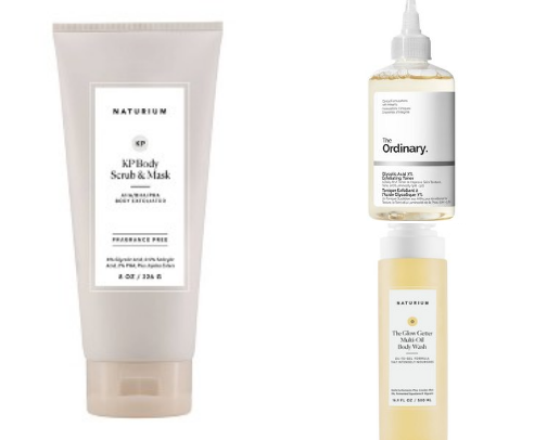 Body GLOW routine cover photo collage