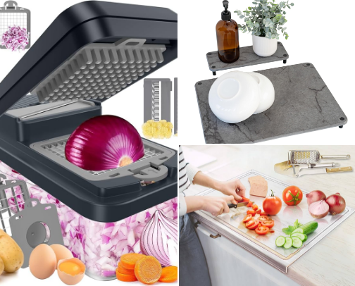 My favorite kitchen essentials cover photo collage