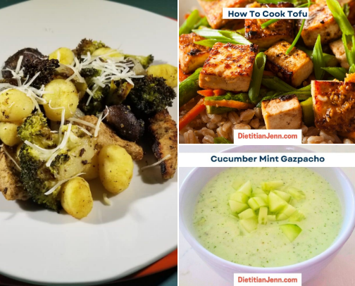 Vegetarian Recipes cover photo collage