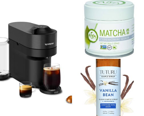 Coffee and Tea cover photo collage