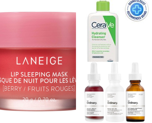 Skin Care Essentials! cover photo collage
