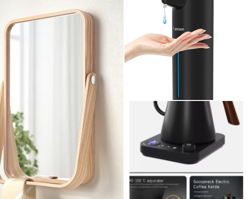 Must-Have Home Accessories. cover photo collage