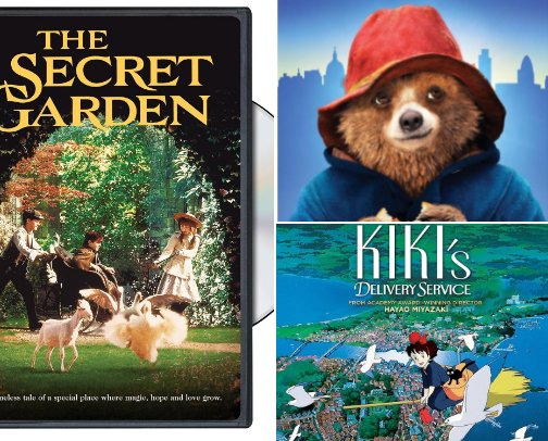 Children's Movies Adapted From Books cover photo collage