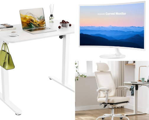 Work from Home Essentials 👩‍💻 cover photo collage
