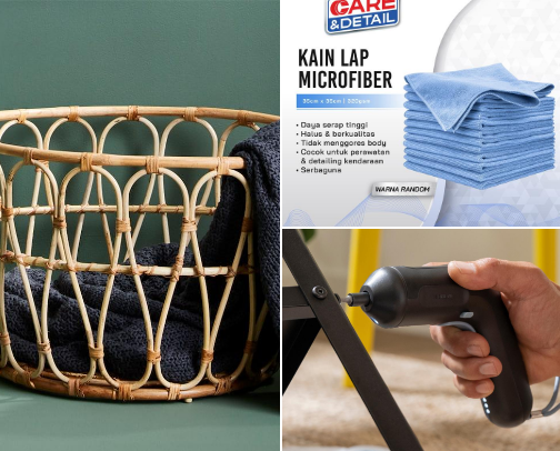 My home essentials cover photo collage
